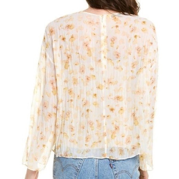Vince Pressed Petal Blouse - Picture 2 of 8